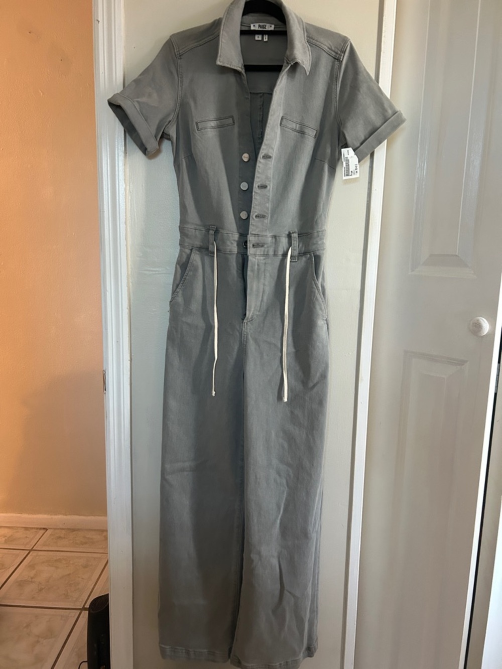 PAIGE Gray Jumpsuit